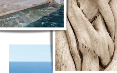 Outdoor furniture for a Mediterranean style