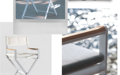 Garden furniture inspired by the Cannes Film Festival
