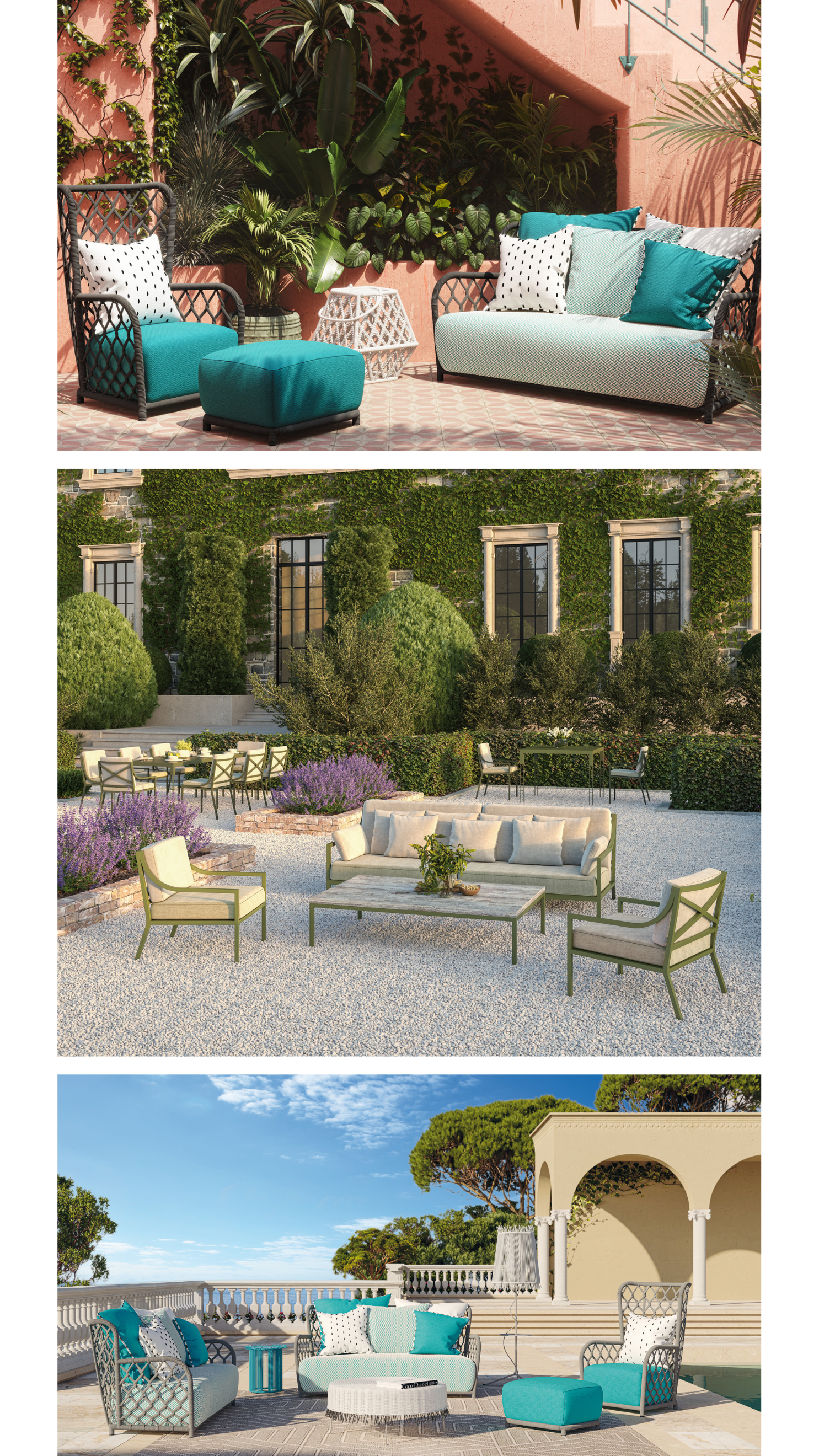 salon d'extérieur sifas mobilier de jardin